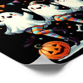 Poster Pas De Boo-rée Funny Ballet Ghosts Danse Halloween (Coin)