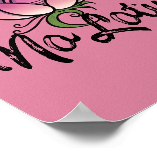 Poster Pas de boue Pas de lotus (Coin)