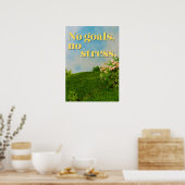 Poster Pas de buts, pas de stress. Anti Motivation (Cuisine)