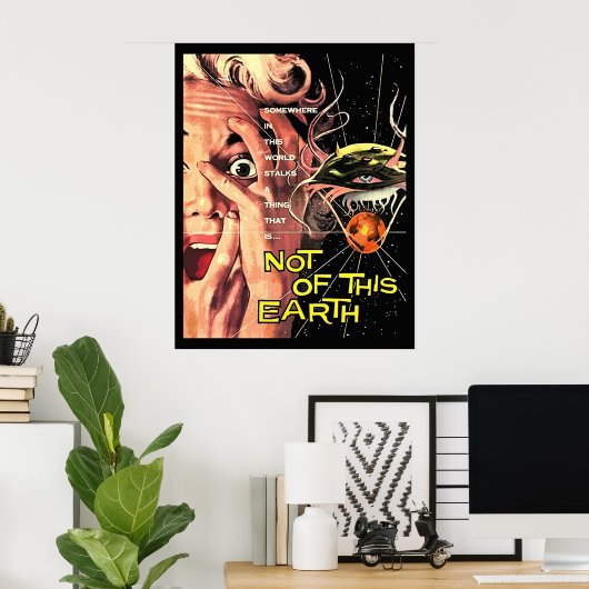 Poster Pas de cette Terre (Bureau à domicile)