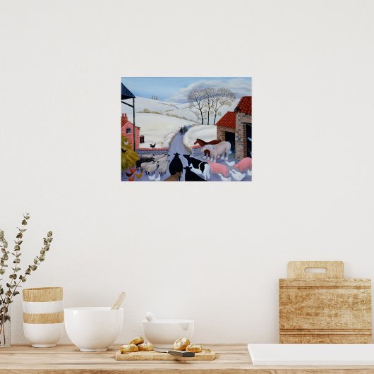 Poster Pas de chambre à l'Inn (Cuisine)