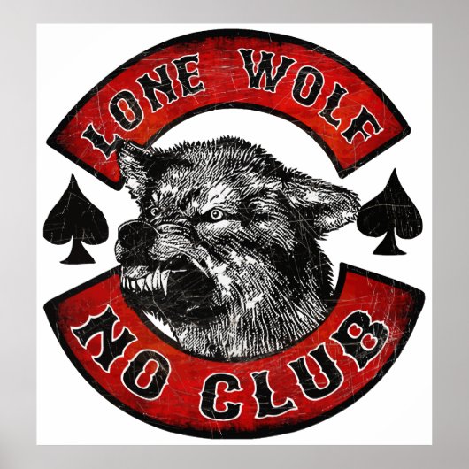 Poster Pas de club (Devant)