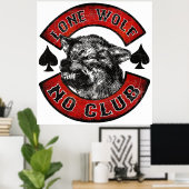 Poster Pas de club (Bureau à domicile)