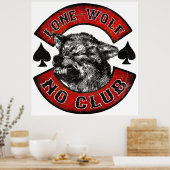 Poster Pas de club (Cuisine)