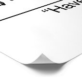 Poster Pas de compétences professionnelles ? (Coin)