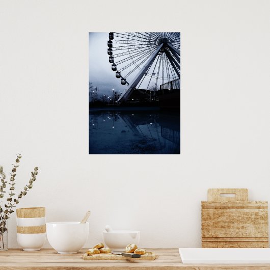 Poster Pas de course aujourd'hui (Cuisine)