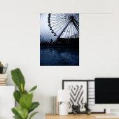 Poster Pas de course aujourd'hui (Bureau à domicile)