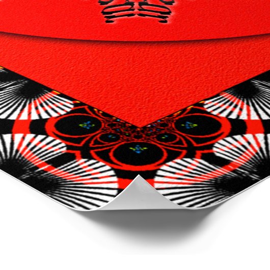 Poster Pas de crainte MandalaGram (Coin)