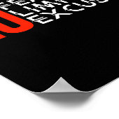 Poster Pas de crainte Pas de limites Pas d'explications _ (Coin)
