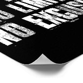Poster Pas De Craintes Pas De Limites Pas D'Excuses Motiv (Coin)