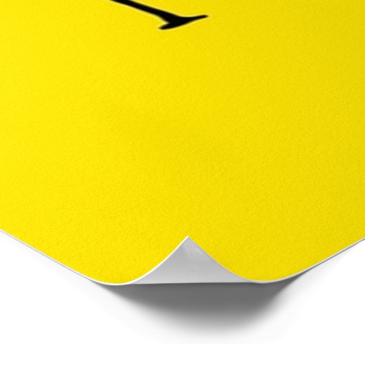 Poster Pas de désassemblage (Coin)