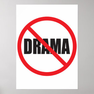 Poster Pas de drame