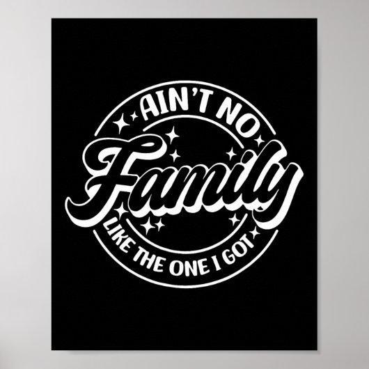 Poster Pas de famille comme celle que j'ai (Devant)