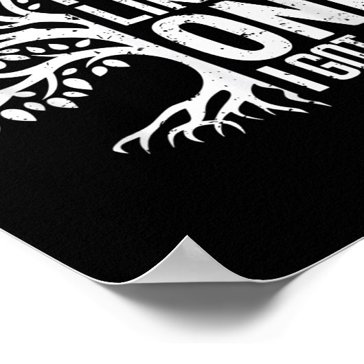 Poster Pas De Famille Comme Celle Que J'Ai Obtenu Drôle F (Coin)