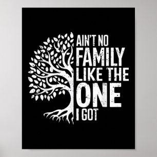 Poster Pas De Famille Comme Celle Que J'Ai Obtenu Drôle F