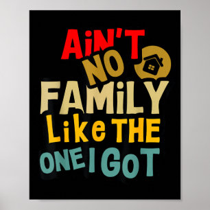 Poster Pas de famille comme celle que j'ai Réunion de fam