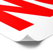 Poster "Pas de haine, pas de peur, pas de Trump !" Affich (Coin)