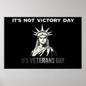Poster Pas de jour de la victoire – Conception de déclara (Devant)