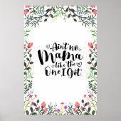 Poster Pas De Maman Comme Celle Que J'Ai (Devant)