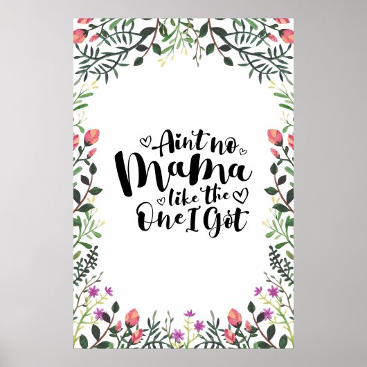 Poster Pas De Maman Comme Celle Que J'Ai (Devant)