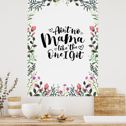 Poster Pas De Maman Comme Celle Que J'Ai (Cuisine)