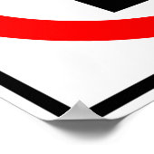 Poster Pas de panneau routier de stationnement (Coin)