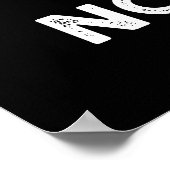 Poster Pas de peinture Pas de gain Funny Paint Pun Dark B (Coin)