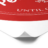 Poster Pas De Pékin ! - N'Ouvre Pas Avant Noël (Coin)