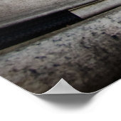 Poster Pas de pied de page (Coin)