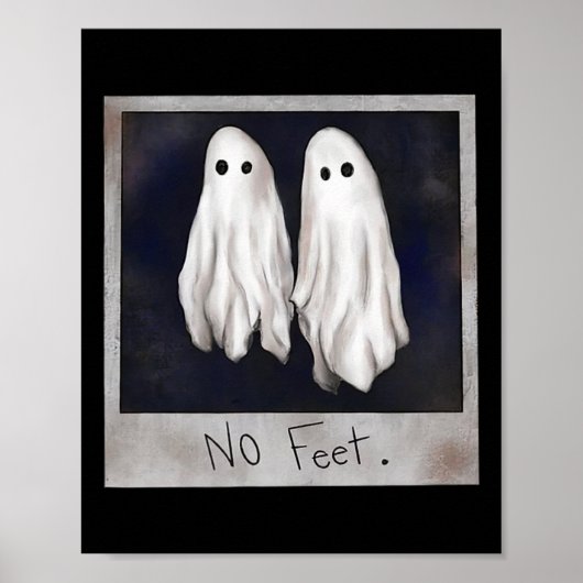 Poster Pas de pieds Ghost Halloween Witch Lydia Bleach Éf (Devant)