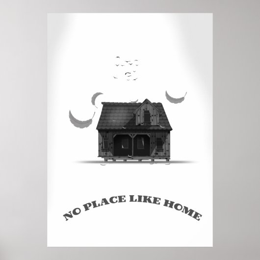 Poster Pas de place comme chez soi (Devant)