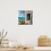 Poster Pas de poisson aujourd'hui bonaire (Cuisine)