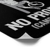 Poster Pas de prises, pas de problème Mode campus Concept (Coin)