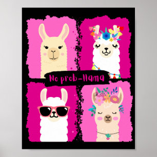 Poster Pas de prob-llama