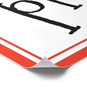 Poster Pas de prob-llama drôle fleurs enfant pièce (Coin)