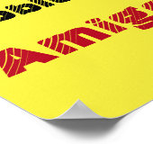 Poster Pas de problème Amigo espagnol dire (Coin)