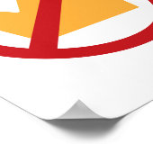 POSTER PAS DE ROIS ! BLANCHE (Coin)