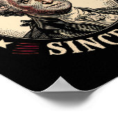 Poster Pas De Rois En Amérique 1776 (Coin)