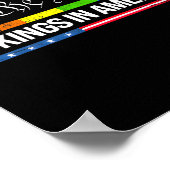 Poster Pas De Rois En Amérique 7 (Coin)