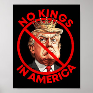 Poster Pas de rois en Amérique contre Trump