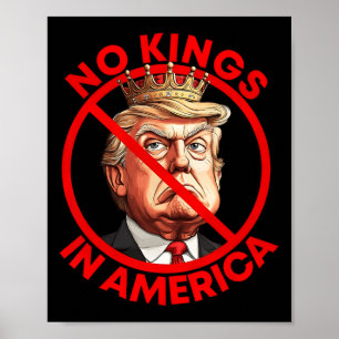 Poster Pas de rois en Amérique contre Trump