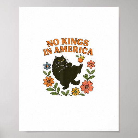 Poster Pas de rois en Amérique Nous le peuple Rétro pour (Devant)