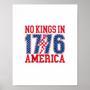 Poster Pas de rois en Amérique We The People Vintage