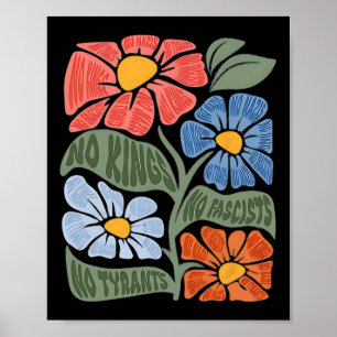 Poster Pas de rois ni de fascistes ni de tyrans ni de naz