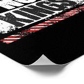 Poster Pas de rois Pas d'autoritaristes Trump Marche Stan (Coin)