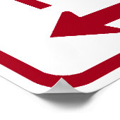 Poster Pas de stationnement, aucune indication horaire (Coin)