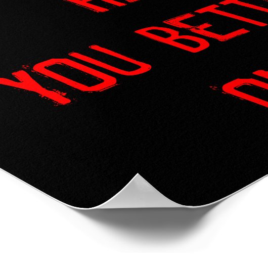 Poster Pas de tabac (Coin)