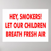 Poster Pas de tabac (Devant)