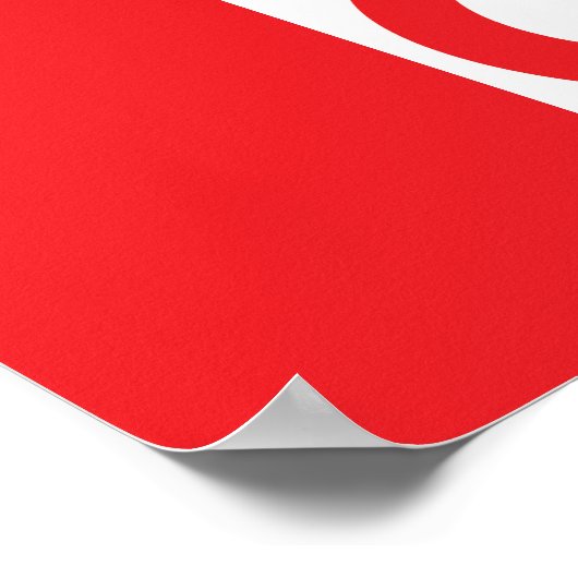 Poster Pas de tabac Pas d'affiche (Coin)