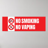 Poster Pas de tabac Pas d'affiche (Devant)